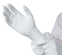 PUREZERO HG3 White Nitrile Gloves L