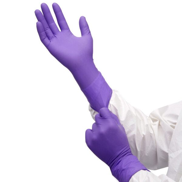 Kimtech Purple Nitrile Xtra beidseitig tragbare Handschuhe