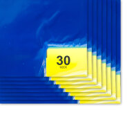 Klebefolienmatte (starke Haftung) 66 x 114 cm Blau
