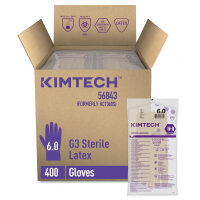 Kimtech G3 handspezifische sterile Latexhandschuhe 56843-56849